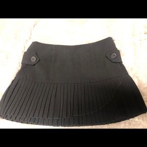 Classic Wool Mini Skirt